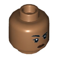 Minifig Head MJ / Amber Grant (3626pb2362)