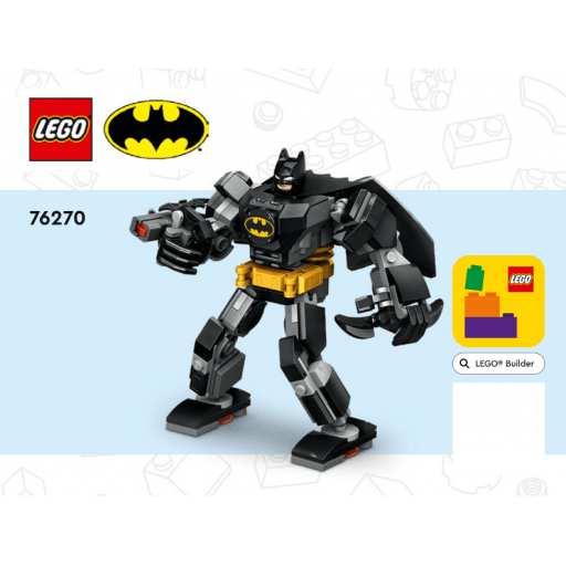 Инструкция LEGO  Batman Mech Armor (76270)