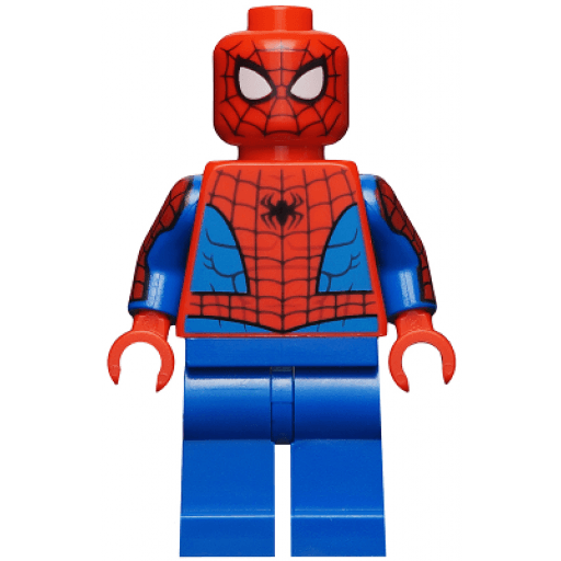 Spider-Man - Printed Blue Arms, Plain Legs (sh0684 )