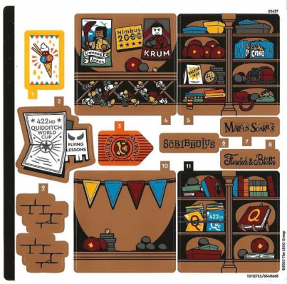 Sticker Sheet for Set 76452 (10112733/6540668)