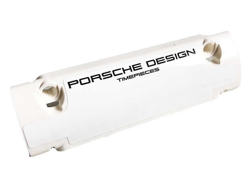 Technic, Panel Curved 11 x 3 with Black 'PORSCHE D (62531pb038)