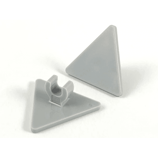 Road Sign 2 x 2 Triangle with Open O Clip (65676)