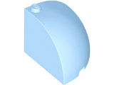 Brick, Round Corner 4 x 4 x 2 2/3 Dome Top (49612)