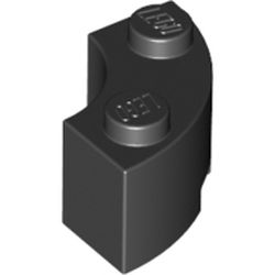 Brick, Round Corner 2 x 2 Macaroni with Stud Notch (85080 / 3063)