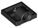 Plate, Modified 2 x 2 with Pin Hole - Full Cross S (10247)