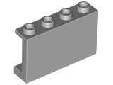 Panel 1 x 4 x 2 with Side Supports - Hollow Studs (14718)