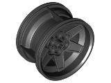 Wheel 56mm D. x 34mm Technic Racing Medium, 6 Pin (15038)