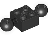 Technic, Brick Modified 2 x 2 with 2 Ball Joints a (17114)