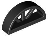 Window   1 x 4 x 1 2/3 with Spoked Rounded Top (20309)
