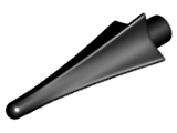 Minifigure, Weapon Spear Tip with Fins (24482)