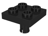 Plate, Modified 2 x 2 with Pin on Bottom (2476)