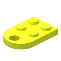 Plate, Modified 2 x 3 with Hole (3176)
