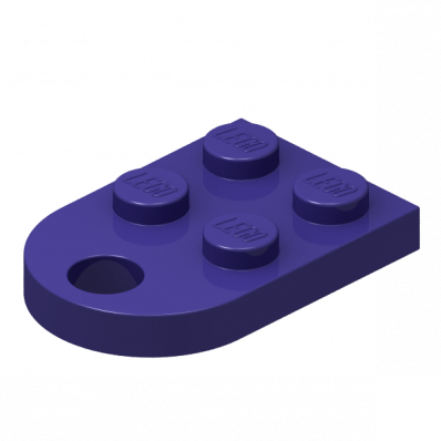 Plate, Modified 2 x 3 with Hole (3176)