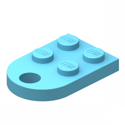 Plate, Modified 2 x 3 with Hole (3176)