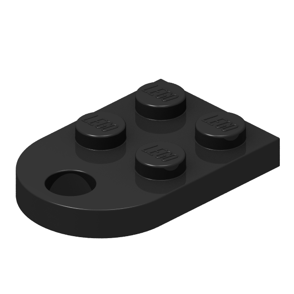 Plate, Modified 2 x 3 with Hole (3176)