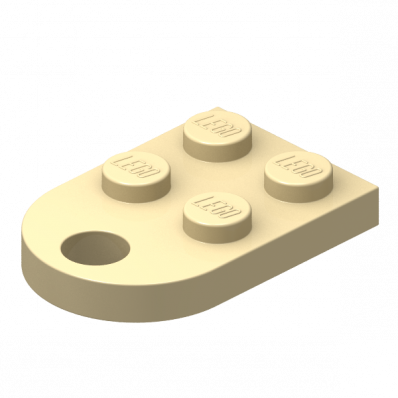 Plate, Modified 2 x 3 with Hole (3176)