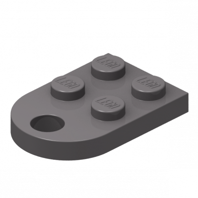 Plate, Modified 2 x 3 with Hole (3176)