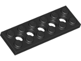 Technic, Plate 2 x 6 with 5 Holes (32001)