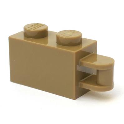 Brick, Modified 1 x 2 with Bar Handle on End - Bar (34816/26597)