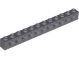 Technic, Brick 1 x 12 with Holes (3895)