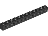 Technic, Brick 1 x 12 with Holes (3895)