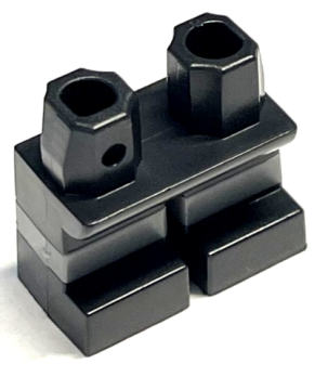 Legs Short with Molded Horizontal Dark Bluish Gray (41879pb025)