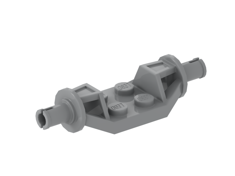 Plate, Modified 2 x 2 with Wheels Holder Wide (47720/65553)
