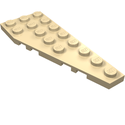 Wedge, Plate 8 x 3 Pentagonal Right (50304)