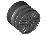 Wheel 18 x 14mm with Axle Hole, Fake Bolts  (55982)