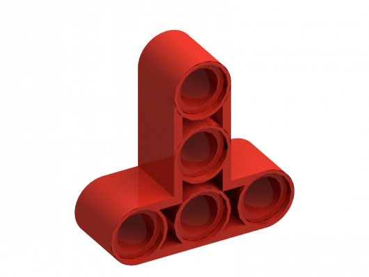 Technic, Liftarm, Modified T-Shape Thick 3 x 3 (60484)