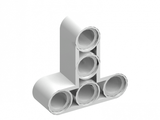 Technic, Liftarm, Modified T-Shape Thick 3 x 3 (60484)