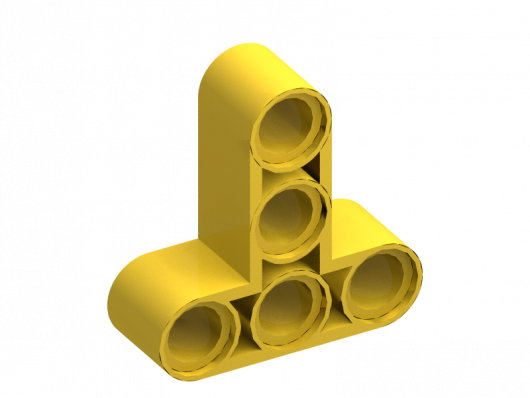 Technic, Liftarm, Modified T-Shape Thick 3 x 3 (60484)