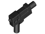 Minifigure, Weapon Gun, Pistol Automatic Medium Ba (62885)