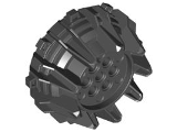 Wheel Hard Plastic with Small Cleats and Flanges (64712)