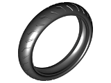 Tire 132.6mm D. x 27mm Motorcycle Racing Tread Nar (71721)