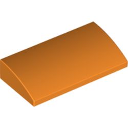 Slope, Curved 2 x 4 x 2/3 with Bottom Tubes (88930)