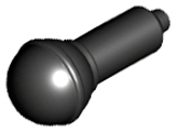 Minifigure, Utensil Microphone (90370)