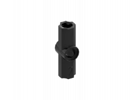 Technic, Axle and Pin Connector Angled #2 - 180 deg (32034) New Black