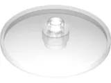 Dish 4 x 4 Inverted (Radar) with Open Stud (35394) New Trans-Clear