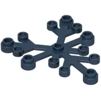 Plant Leaves 6 x 5 (2417) New Dark Blue