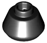 Cone 1 1/2 x 1 1/2 x 2/3 Truncated (33492) Used Black